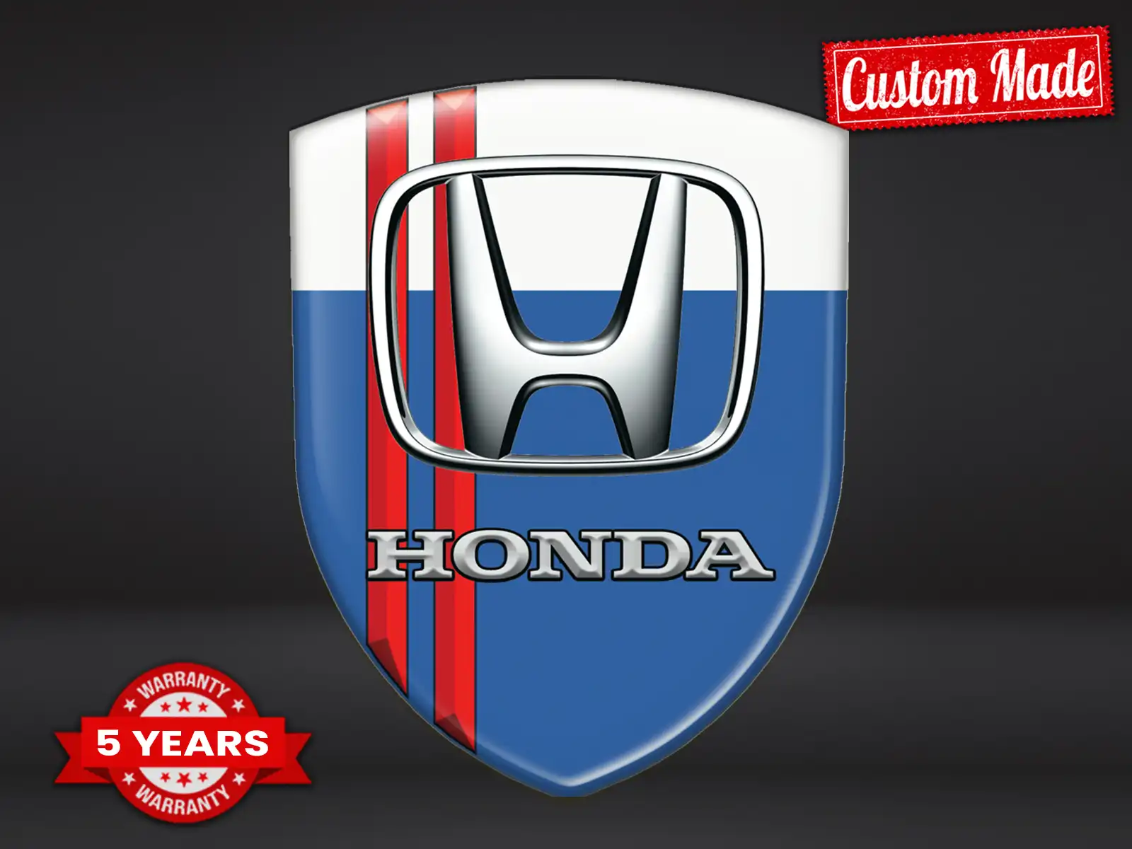 Honda Logos Silicone Auto Édition Tuning Qualité